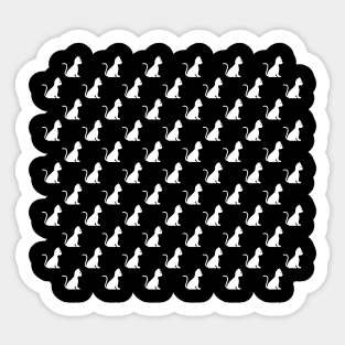 09 - Cute Cat Patterns Sticker